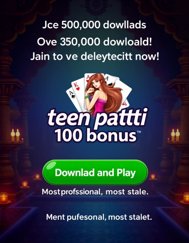 Teen Patti 777 Banner